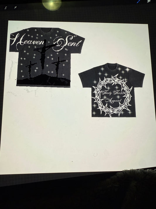 Heaven sent graphic shirt