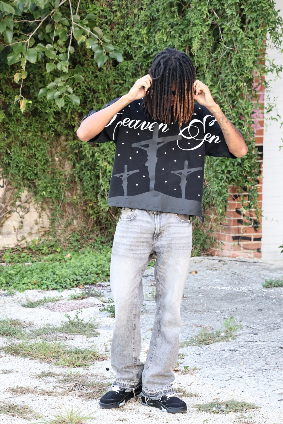 Heaven sent graphic shirt